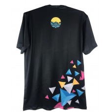 CAMISETA BEACH.ME ALEGRO - PRETA/COLORS